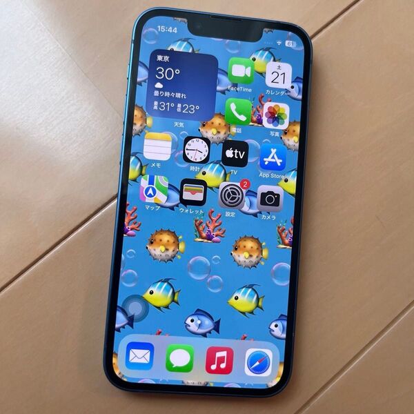 iPhone13 mini 256GB 青 sim free