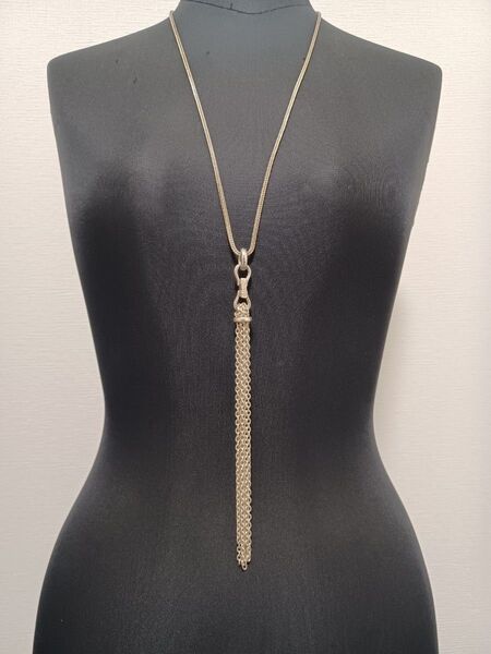 wakan silver smith 70cm Tassel necklace ネックレス