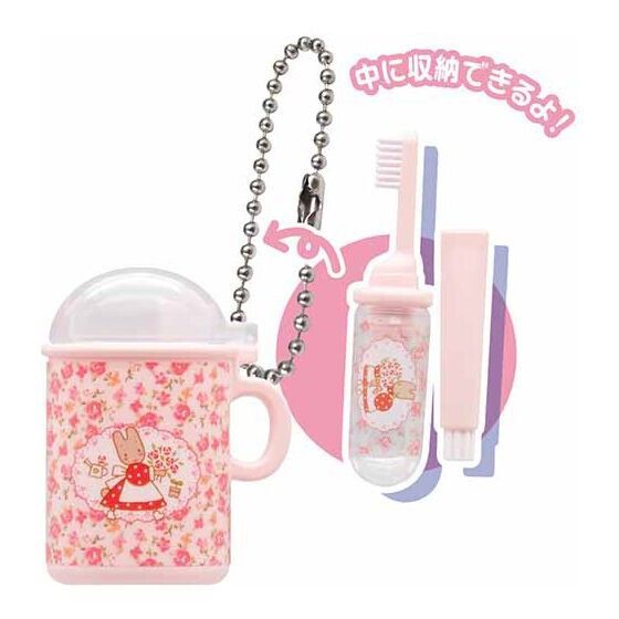 ②サンリオキャラクターズ レトロミニチュアチャーム2 【マロンクリーム 歯ブラシセット】