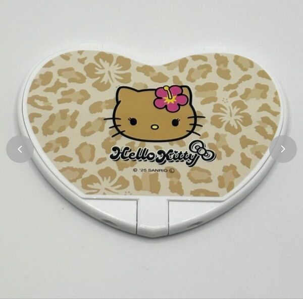 【!!早い者勝ち価格!!】日焼けキティ ハート型ミニミラー しまむら