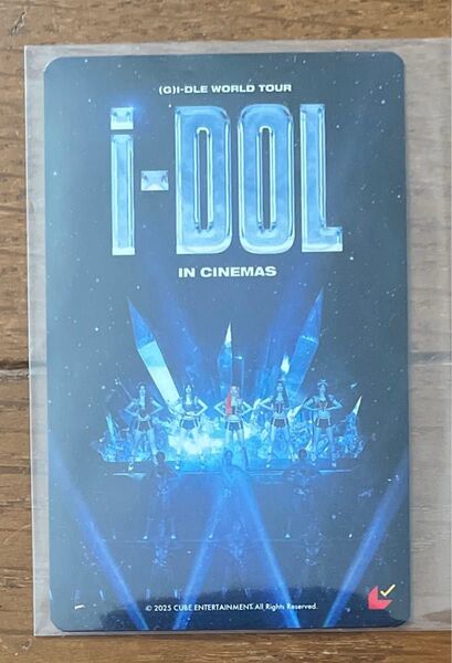 (G)I-DLE WORLD TOUR i-DOL IN CINEMAS ムビチケ 未使用