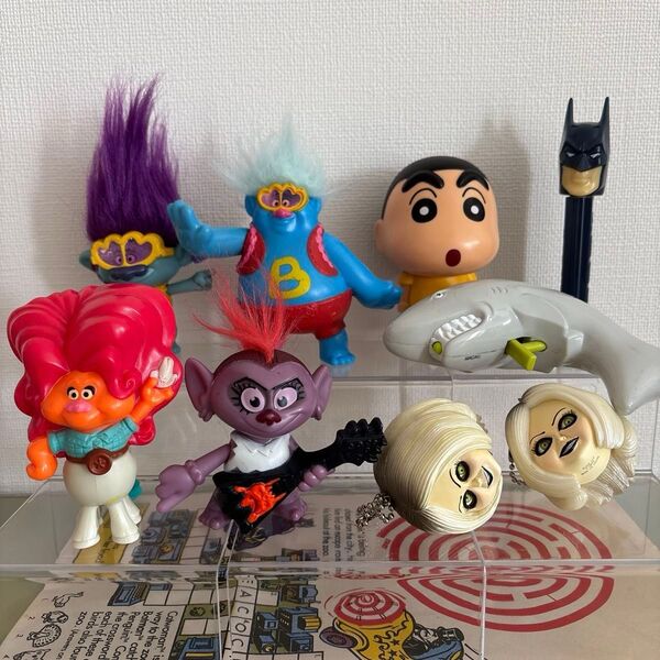 トロール マクドナルド ミールトイ ハッピーミール pez バットマン チャッキー ガチャ ガチャガチャ ティファニー フィギュア