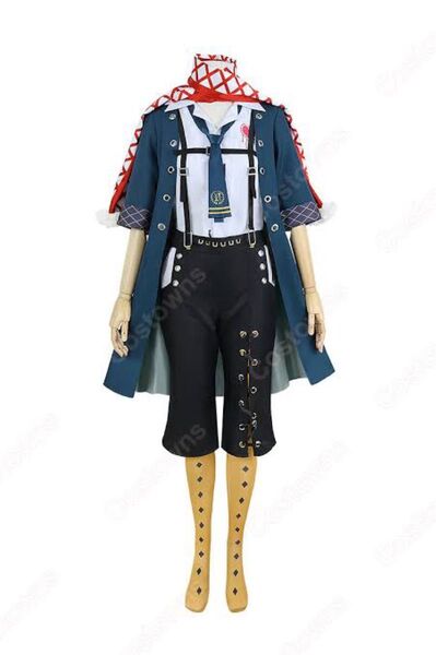 【訳あり】にじさんじ ましろ爻 コスプレ 衣装 いウィッグ セット