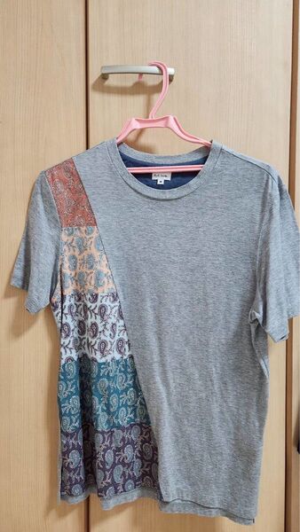 Paul Smith Tシャツ Mサイズ ペイズリー柄 グレー