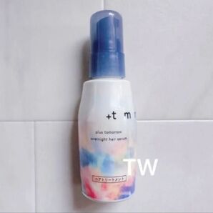 【値下げ不可】+tmr プラストゥモロー オーバーナイト ヘアセラム 80ml