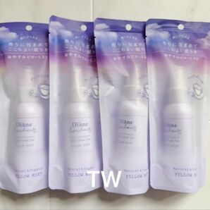 【値下げ不可】ダイアン ボヌール おやすみピローミスト ナイトドリームティーの香り 95ml 4個 おりがみ1枚