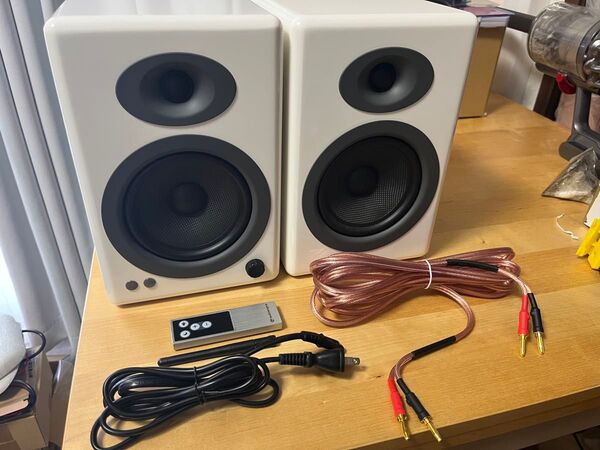 Audioengine オーディオエンジン A5+ワイヤレス Bluetooth aptX HD対応 24bit DACアンプ内蔵