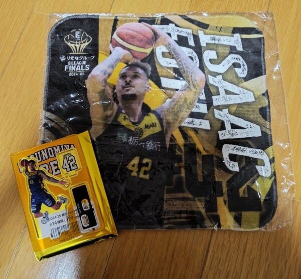 B.LEAGUE FINALS タオル&アイザック・フォトゥ アクリルスタンド セット