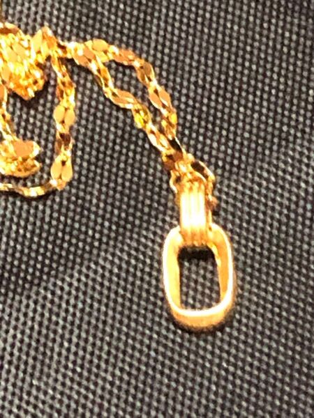 24K 純金ネックレスペンダントセットAu999刻印入りネックレスがs925刻印 45cm
