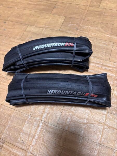 700×25C チューブドタイヤ KENDA KOUNTACH elite 2本
