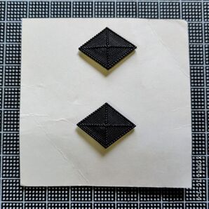 米軍実物未使用品 アメリカ陸軍 財務科章 ファイナンス 将校用兵科章 サブデュード バッジ ペア 1983年ロット 台紙付き