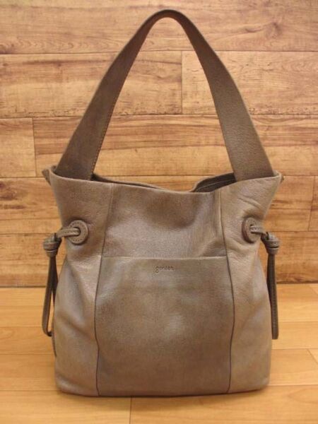 美品 ゲンテン genten ソーロ 小 レザー トートバッグ