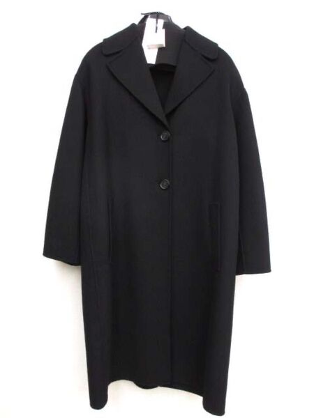 美品 'S MAX MARA マックスマーラ CARDIFF ガウンコート 38 クチートアマーノ