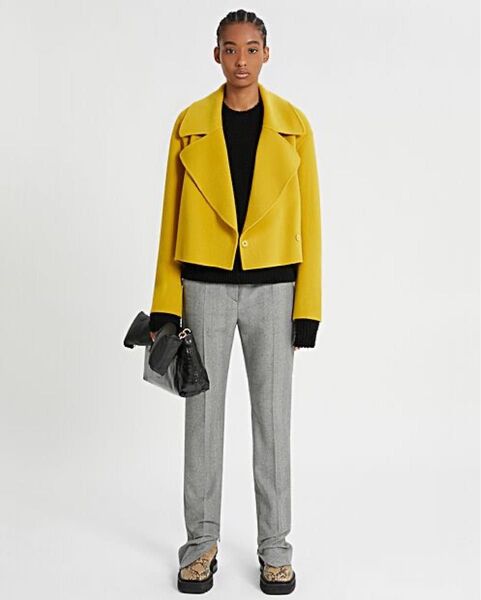美品 スポーツマックス 20860119 クチートアマーノ クロップドコート 42 SPORTMAX マックスマーラ