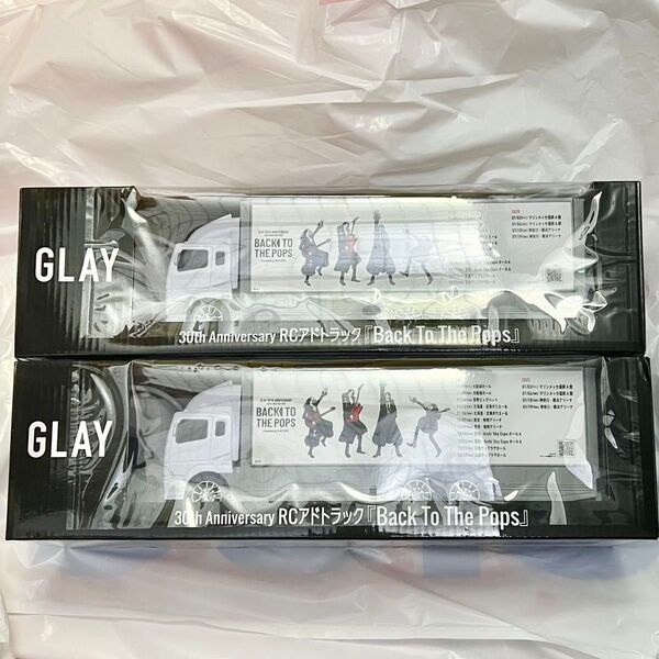 GLAY グレイ GiGO 30th RCアドトラック バックトゥザポップス 2台