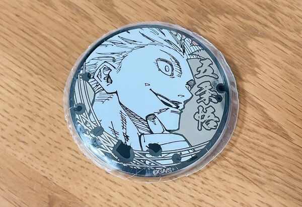 呪術廻戦 領域展開フェア シルバー缶バッジ 五条
