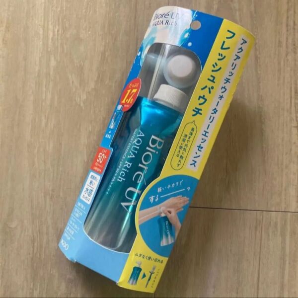 ビオレUV アクアリッチ ウォータリーエッセンス フレッシュパウチ(本体120g)
