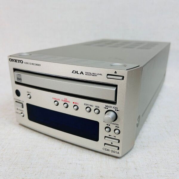 【読み込み不良】ONKYO INTEC155 CDレコーダー CDR-201A オンキョー