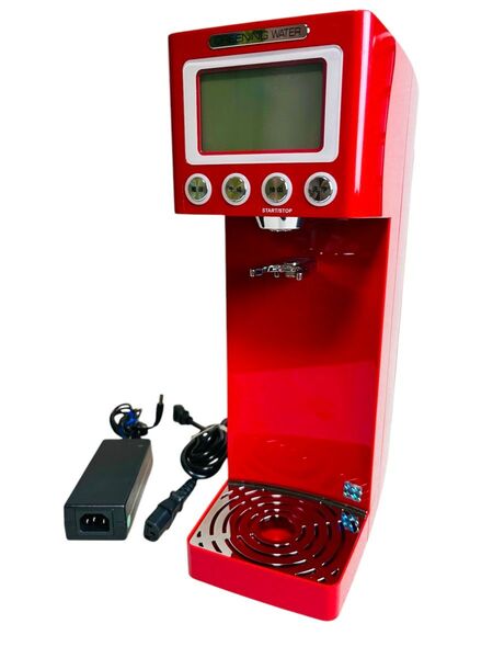 【現状品】家庭用水素水生成機 グリーニングウォーター レッド HDW0001