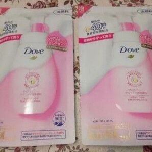 ☆Dove ダブ 洗顔料 詰め替え用2袋セット!!☆