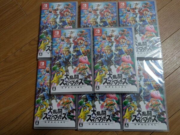 8点セット 大乱闘スマッシュブラザーズ Switch SPECIAL