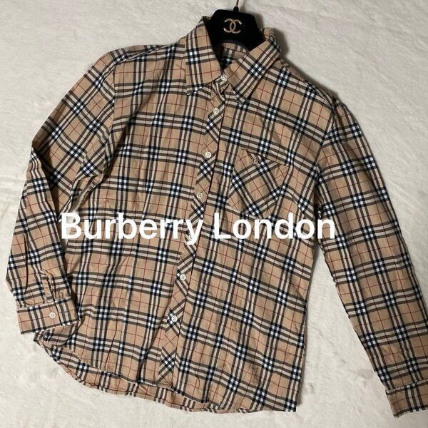 BURBERRY LONDON ノバチェック ヴィンテージシャツ 長袖 ホース