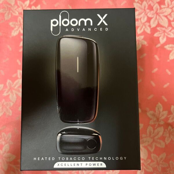 プルームエックス Ploom X スターターキット <ブラック> 、フロントパネル アマゾングリーン、バックカバー ブラック付