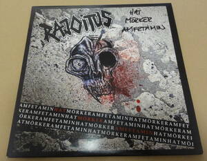 Rajoitus / Hat Mrker Amfetamin LP Swedish hardcore discharge mob47 Terveet Kadet disclose crust