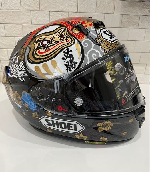 希少モデル X-Fifteen MARQUEZ MOTEGI5 Mサイズ SHOEI