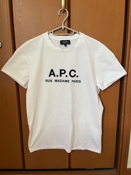 A.P.C 刺繍ロゴTシャツ 日本製