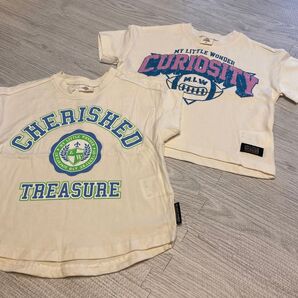 バースデイ マイリトルワンダー 半袖Tシャツ 100 ※2点セット
