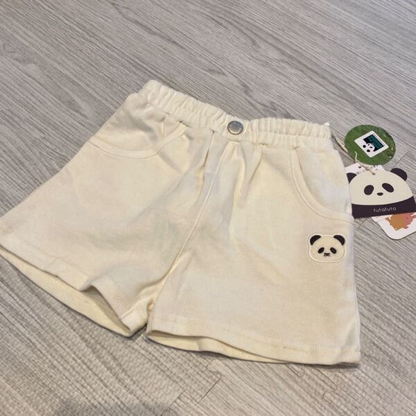 バースデイ futafuta パンダ ショートパンツ 100