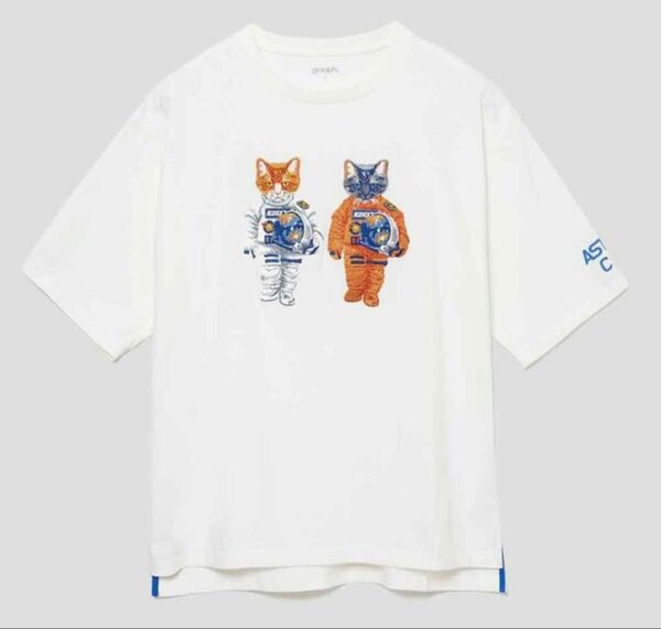 アストロキャット ビッグシルエットTシャツ Mサイズ