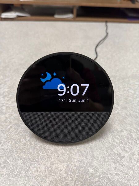Amazon Echo Spot 第2世代 スマートアラーム時計 ブラック