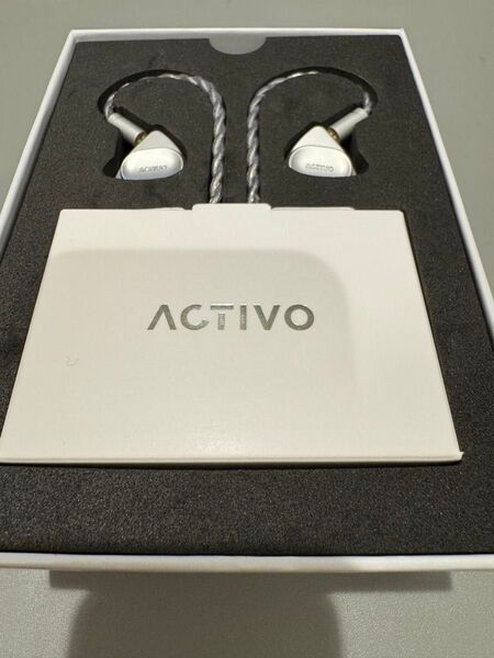 ACTIVO VOLCANO 有線 イヤホン カナル型 リケーブル対応 IEM インイヤーモニター アクティボ