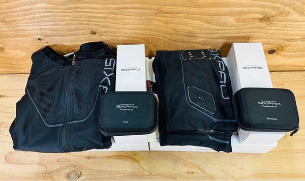 美品 SIXPAD シックスパッド パワースーツ トップ&ボトム Mサイズ