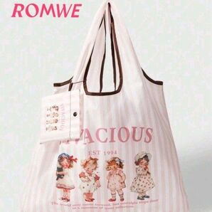 ROMWE Kawaiiアメリカンガール トート・エコバッグ 新品未使用