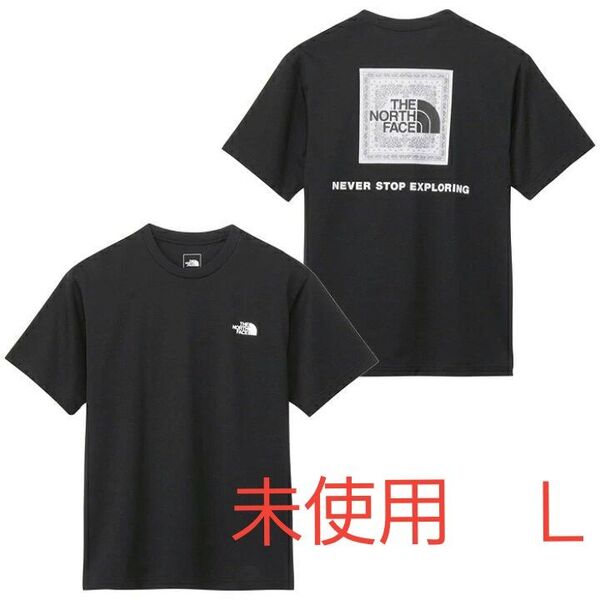 THE NORTH FACE スクエアロゴTシャツ ブラック2 L 未使用 NT 32446