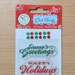 SCRAPPY CAT stamp effects Clear Stamps クリアスタンプ⑪