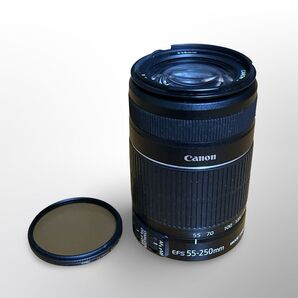 【動作確認済み】Canon EF-S 55-250mm is Ⅱ キャノン キヤノン 望遠レンズ レンズフィルター
