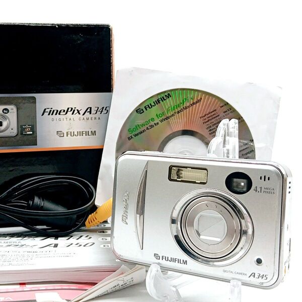 FUJIFILM FinePix A345 デジタルカメラ 単三電池 フジフィルム 富士フィルム ファインピクス