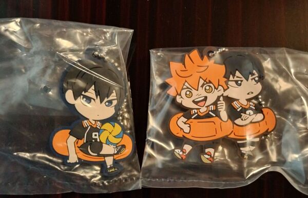 ハイキュー!! キャラばんちょうこう ラバーマスコット 2個セット 日向翔陽 影山飛雄