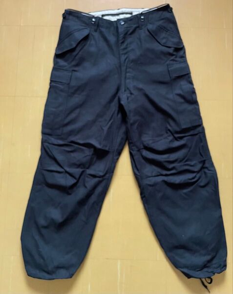 M-51 FIELD PANTS 美品 黒M cargo pants ミリタリー ARMY フィールドパンツ カーゴパンツ