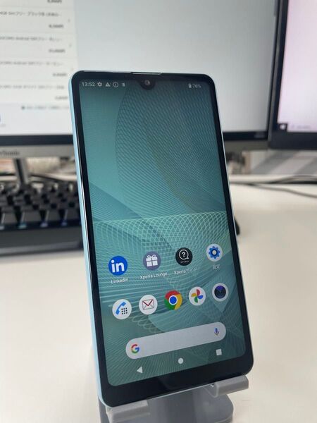 【極上美品 】 Xperia Ace II SO-41B 5.5INCH 64GB ブルー系 SIMフリー (本体のみ)
