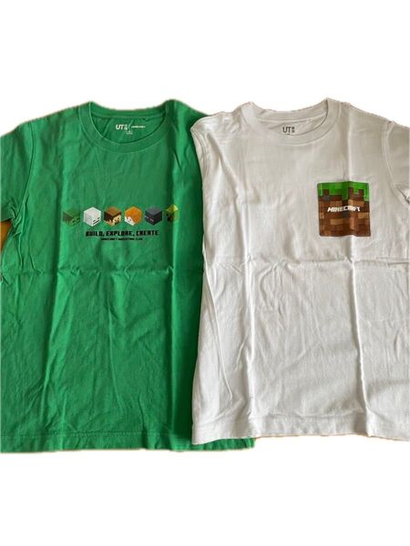 ユニクロUT マインクラフト Tシャツセット キッズ150