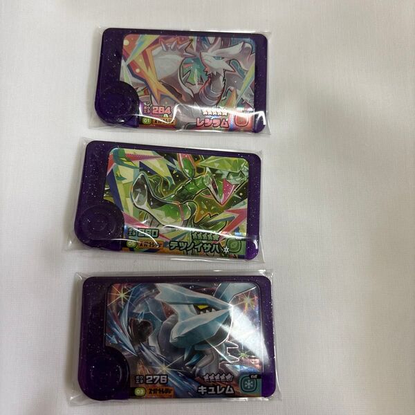 ポケモンフレンダ スーパートレジャー レシラム キュレム テツノイサハ