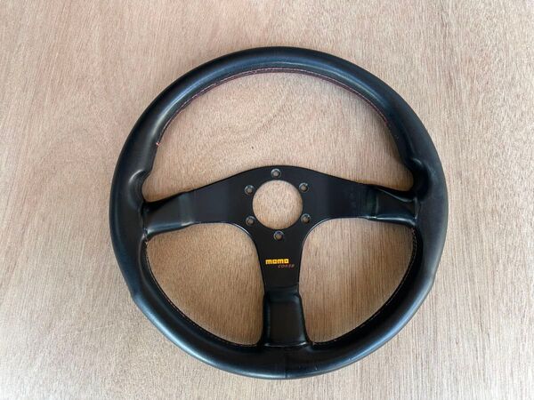 ステアリング モモ コルセ momo corse 35パイ 当時物 旧車