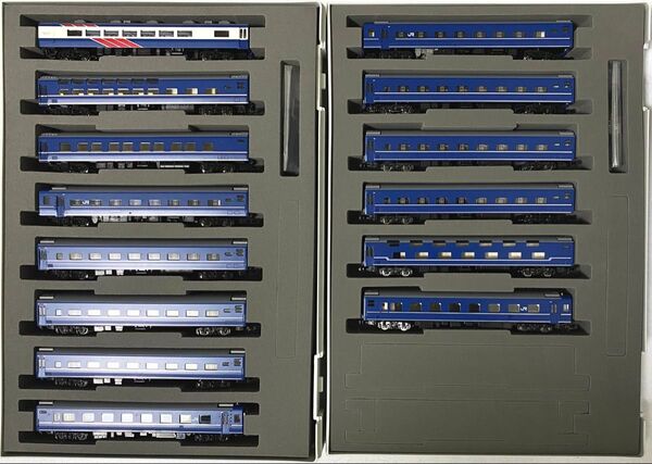 TOMIX 98753・98450 JR 14系15形 特急寝台客車 (あかつき・彗星)セット