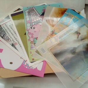 クリアホルダー クリアファイル A4 多種