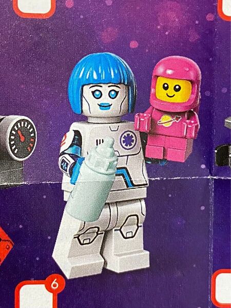 【新品】 レゴ ミニフィギュア シリーズ26 71046 ★ 宇宙 ナース アンドロイド ★ LEGO ミニフィグ